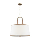 Four Light Pendant<br /><span style="color:#4AB0CE;">Entrega: 4-10 dias en USA</span><br /><span style="color:#4AB0CE;font-size:60%;">PREGUNTE POR ENTREGA EN PANAMA</span><br />Collection: Katie<br />Finish: Time Worn Brass