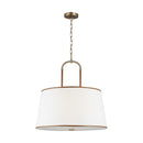 Four Light Pendant<br /><span style="color:#4AB0CE;">Entrega: 4-10 dias en USA</span><br /><span style="color:#4AB0CE;font-size:60%;">PREGUNTE POR ENTREGA EN PANAMA</span><br />Collection: Katie<br />Finish: Time Worn Brass