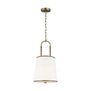 One Light Pendant<br /><span style="color:#4AB0CE;">Entrega: 4-10 dias en USA</span><br /><span style="color:#4AB0CE;font-size:60%;">PREGUNTE POR ENTREGA EN PANAMA</span><br />Collection: Katie<br />Finish: Time Worn Brass