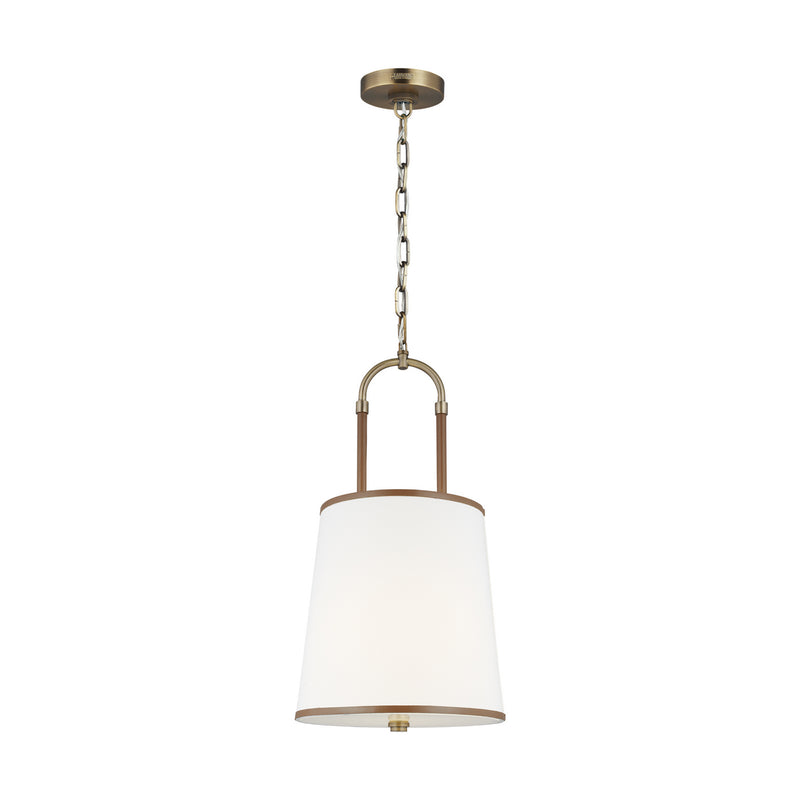 One Light Pendant<br /><span style="color:#4AB0CE;">Entrega: 4-10 dias en USA</span><br /><span style="color:#4AB0CE;font-size:60%;">PREGUNTE POR ENTREGA EN PANAMA</span><br />Collection: Katie<br />Finish: Time Worn Brass