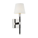 One Light Wall Sconce<br /><span style="color:#4AB0CE;">Entrega: 4-10 dias en USA</span><br /><span style="color:#4AB0CE;font-size:60%;">PREGUNTE POR ENTREGA EN PANAMA</span><br />Collection: Katie<br />Finish: Polished Nickel