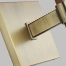 One Light Wall Sconce<br /><span style="color:#4AB0CE;">Entrega: 5-6 semanas en USA</span><br /><span style="color:#4AB0CE;font-size:60%;">PREGUNTE POR ENTREGA EN PANAMA</span><br />Collection: Katie<br />Finish: Time Worn Brass