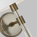 One Light Wall Sconce<br /><span style="color:#4AB0CE;">Entrega: 4-10 dias en USA</span><br /><span style="color:#4AB0CE;font-size:60%;">PREGUNTE POR ENTREGA EN PANAMA</span><br />Collection: Robert<br />Finish: Time Worn Brass