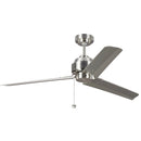 54" Ceiling Fan<br /><span style="color:#4AB0CE;">Entrega: 4-10 dias en USA</span><br /><span style="color:#4AB0CE;font-size:60%;">PREGUNTE POR ENTREGA EN PANAMA</span><br />Collection: Arcade<br />Finish: Brushed Steel