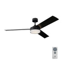 Visual Comfort Fan - 3CQR56MBKD - 56" Ceiling Fan - Cirque - Midnight Black
