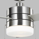 52" Ceiling Fan<br /><span style="color:#4AB0CE;">Entrega: 4-10 dias en USA</span><br /><span style="color:#4AB0CE;font-size:60%;">PREGUNTE POR ENTREGA EN PANAMA</span><br />Collection: Syrus<br />Finish: Brushed Steel