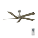 Visual Comfort Fan - 5ASPR56BS - 56" Ceiling Fan - Aspen - Brushed Steel