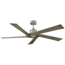 56" Ceiling Fan<br /><span style="color:#4AB0CE;">Entrega: 4-10 dias en USA</span><br /><span style="color:#4AB0CE;font-size:60%;">PREGUNTE POR ENTREGA EN PANAMA</span><br />Collection: Aspen<br />Finish: Brushed Steel