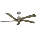 56" Ceiling Fan<br /><span style="color:#4AB0CE;">Entrega: 4-10 dias en USA</span><br /><span style="color:#4AB0CE;font-size:60%;">PREGUNTE POR ENTREGA EN PANAMA</span><br />Collection: Aspen<br />Finish: Brushed Steel