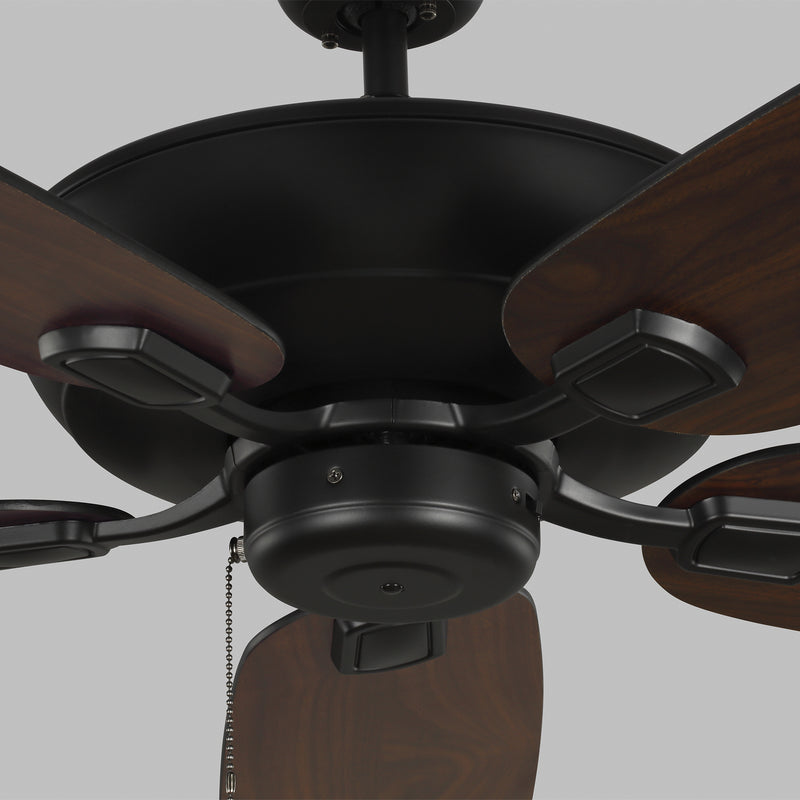 Generation Lighting - 5COM52MBK - 52" Ceiling Fan - Colony - Midnight Black