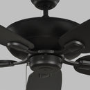 Generation Lighting - 5CSM60MBK - 60" Ceiling Fan - Colony - Midnight Black