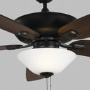 Generation Lighting - 5CSM60MBKD-V1 - 60" Ceiling Fan - Colony - Midnight Black