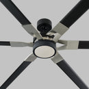 96" Ceiling Fan<br /><span style="color:#4AB0CE;">Entrega: 23-24 semanas en USA</span><br /><span style="color:#4AB0CE;font-size:60%;">PREGUNTE POR ENTREGA EN PANAMA</span><br />Collection: Loft<br />Finish: Midnight Black