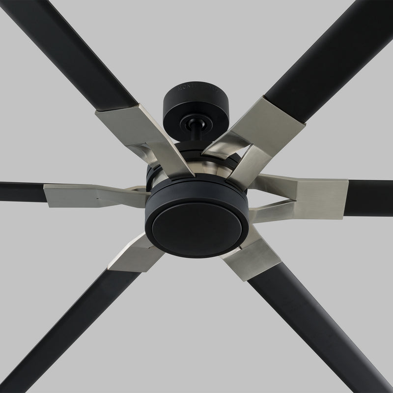 96"Ceiling Fan<br /><span style="color:#4AB0CE;">Entrega: 4-10 dias en USA</span><br /><span style="color:#4AB0CE;font-size:60%;">PREGUNTE POR ENTREGA EN PANAMA</span><br />Collection: Loft<br />Finish: Midnight Black