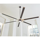 96" Ceiling Fan<br /><span style="color:#4AB0CE;">Entrega: 4-10 dias en USA</span><br /><span style="color:#4AB0CE;font-size:60%;">PREGUNTE POR ENTREGA EN PANAMA</span><br />Collection: Loft<br />Finish: Midnight Black