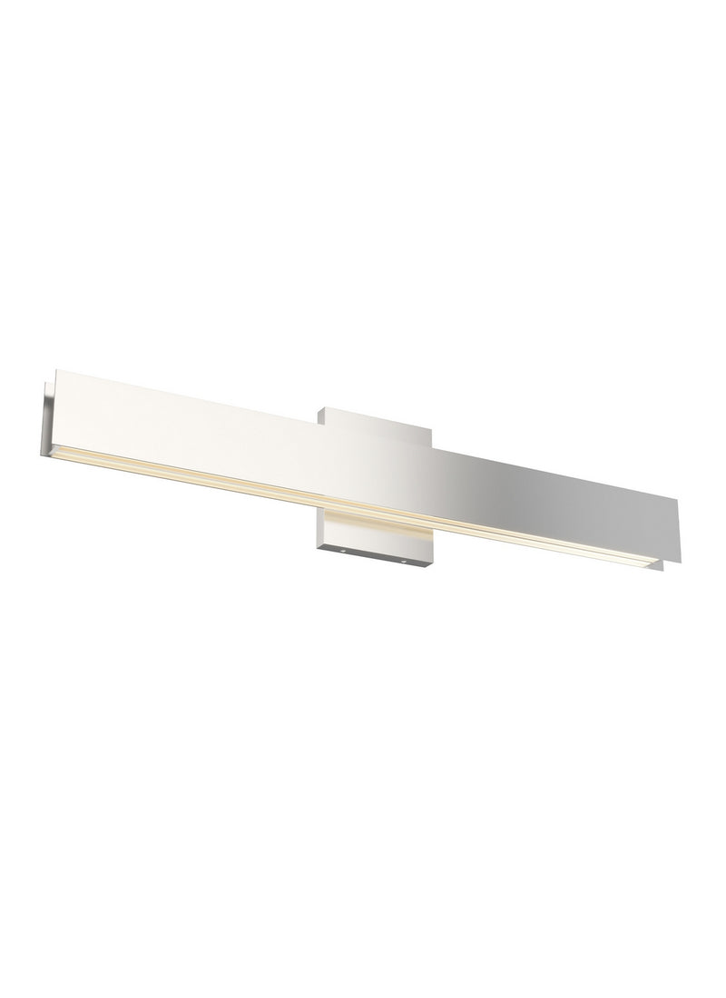 Visual Comfort Modern - 700BCBAU24N-LED930 - LED Bath - Bau - Polished Nickel