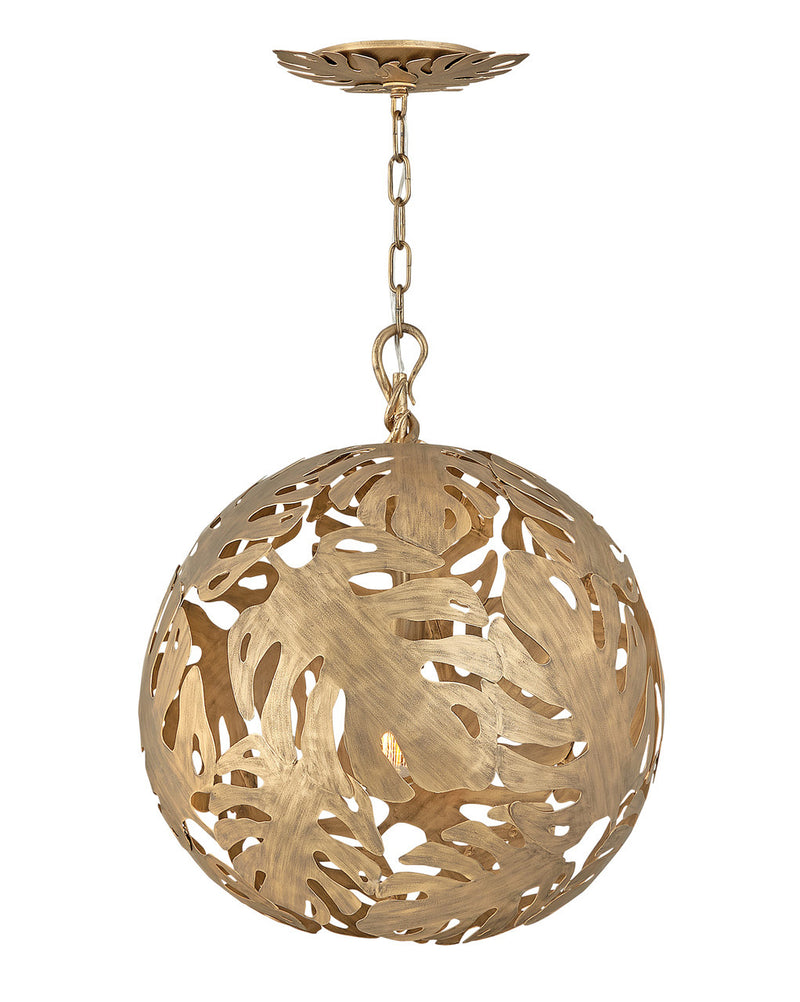 Fredrick Ramond - FR35108BNG - LED Chandelier - Botanica - Burnished Gold