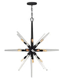 Fredrick Ramond - FR47408BLK - LED Chandelier - Ariel - Black