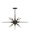 Fredrick Ramond - FR47409BLK - LED Linear Chandelier - Ariel - Black