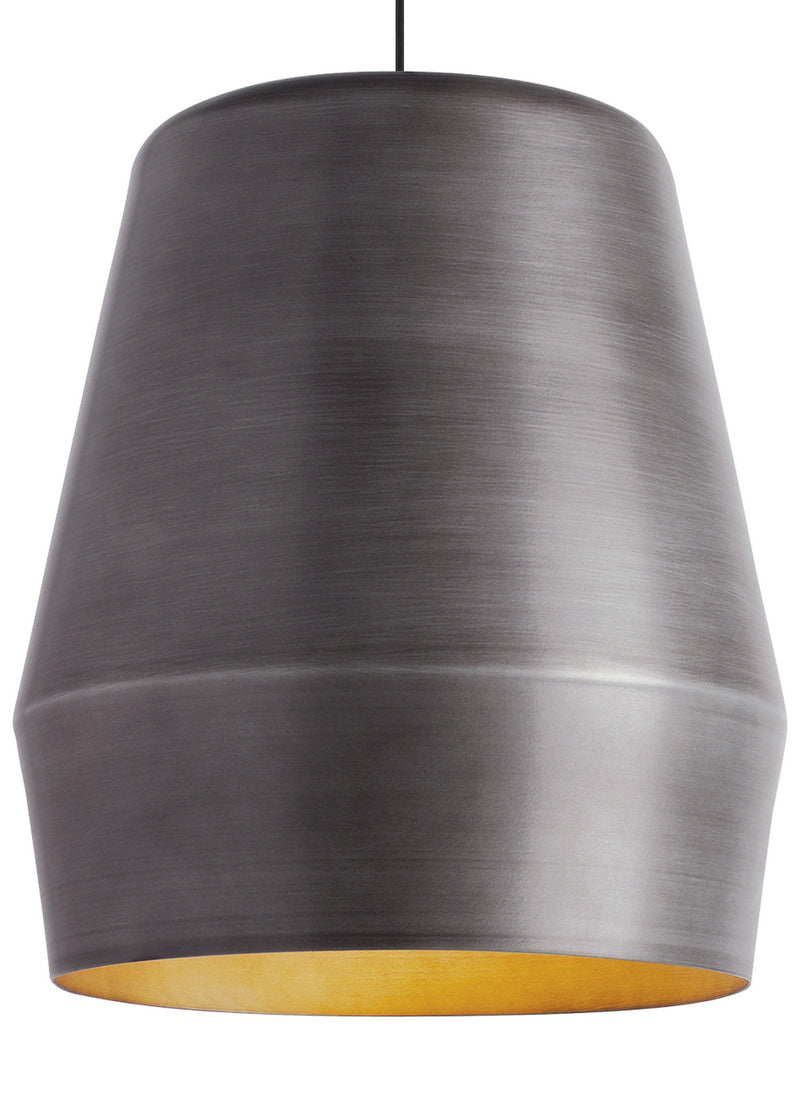 Visual Comfort Modern - 700TDALEFG - One Light Pendant - Allea - Fossil Gray