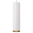 Visual Comfort Modern - 700FJPPRWS - One Light Pendant - Piper - White/Satin Nickel