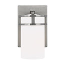 Generation Lighting - 4121601-962 - One Light Wall / Bath Sconce - Robie - Brushed Nickel