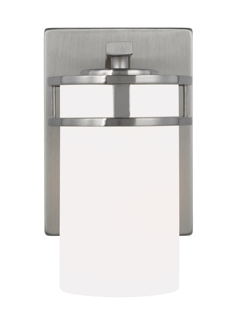 Generation Lighting - 4121601EN3-962 - One Light Wall / Bath Sconce - Robie - Brushed Nickel