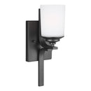 Generation Lighting - 4130701-112 - One Light Wall / Bath Sconce - Kemal - Midnight Black