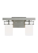 Generation Lighting - 4421602EN3-962 - Two Light Wall / Bath - Robie - Brushed Nickel