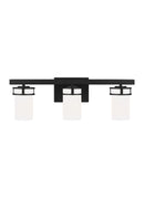 Generation Lighting - 4421603EN3-112 - Three Light Wall / Bath - Robie - Midnight Black