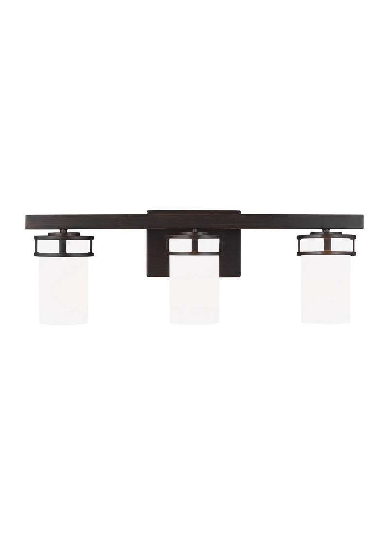 Generation Lighting - 4421603EN3-710 - Three Light Wall / Bath - Robie - Bronze