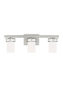 Generation Lighting - 4421603EN3-962 - Three Light Wall / Bath - Robie - Brushed Nickel
