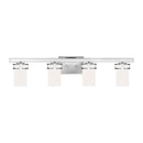 Generation Lighting - 4421604-05 - Four Light Wall / Bath - Robie - Chrome