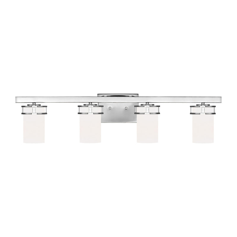 Generation Lighting - 4421604-05 - Four Light Wall / Bath - Robie - Chrome
