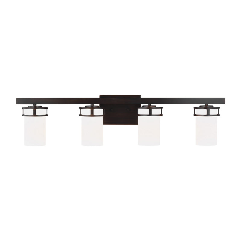 Generation Lighting - 4421604-710 - Four Light Wall / Bath - Robie - Bronze