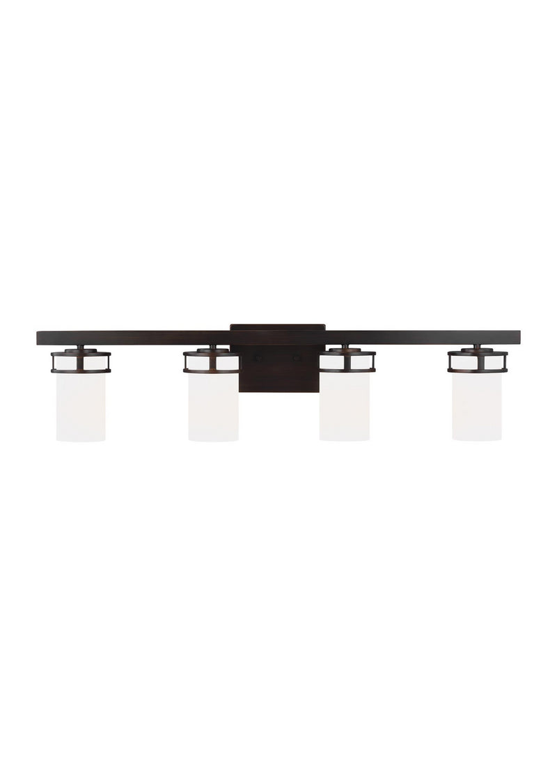 Generation Lighting - 4421604EN3-710 - Four Light Wall / Bath - Robie - Bronze