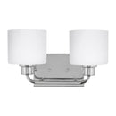 Generation Lighting - 4428802EN3-05 - Two Light Wall / Bath - Canfield - Chrome