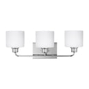 Generation Lighting - 4428803-05 - Three Light Wall / Bath - Canfield - Chrome