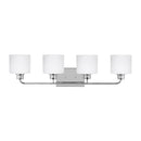 Generation Lighting - 4428804-05 - Four Light Wall / Bath - Canfield - Chrome