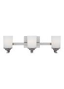 Generation Lighting - 4430703EN3-962 - Three Light Wall / Bath - Kemal - Brushed Nickel
