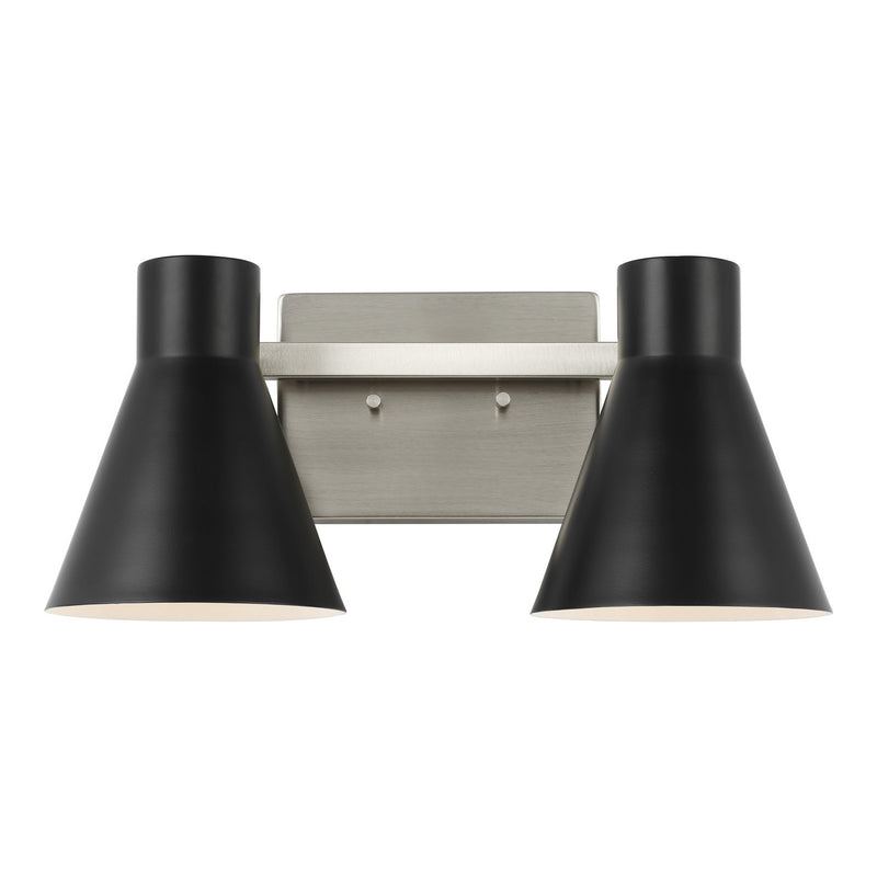 Generation Lighting - 4441302-962 - Two Light Wall / Bath - Towner - Brushed Nickel
