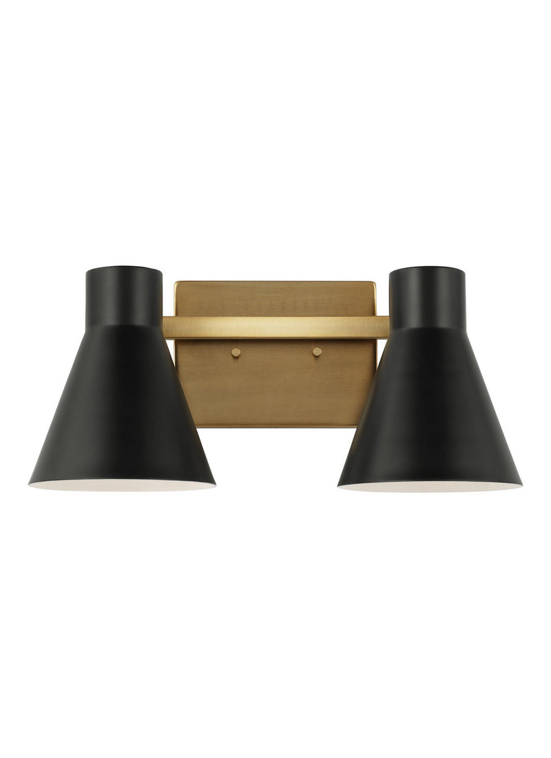 Generation Lighting - 4441302EN3-848 - Two Light Wall / Bath - Towner - Satin Brass