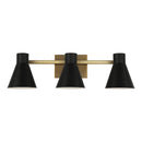 Generation Lighting - 4441303-848 - Three Light Wall / Bath - Towner - Satin Brass
