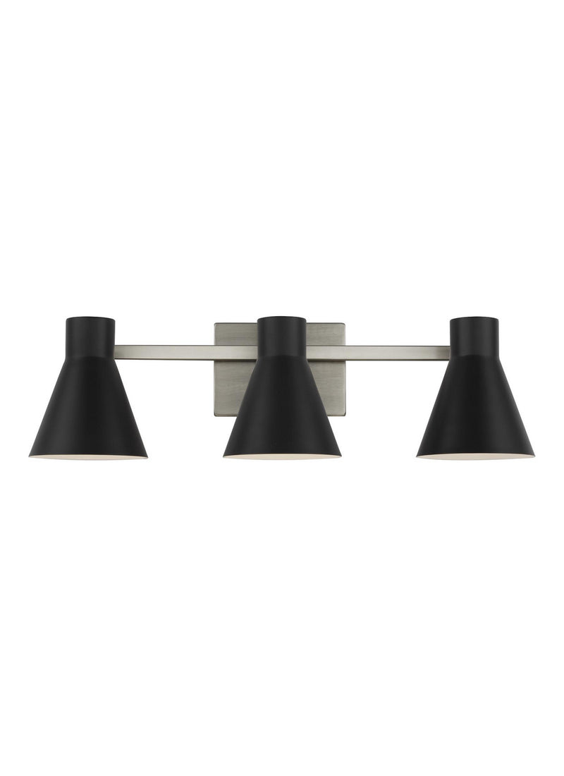 Generation Lighting - 4441303EN3-962 - Three Light Wall / Bath - Towner - Brushed Nickel