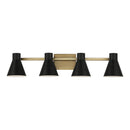 Generation Lighting - 4441304-848 - Four Light Wall / Bath - Towner - Satin Brass