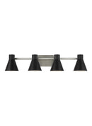 Generation Lighting - 4441304EN3-962 - Four Light Wall / Bath - Towner - Brushed Nickel
