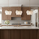 Visual Comfort Studio - 5102506-848 - Six Light Pendant - Mellita - Satin Brass