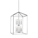 Generation Lighting - 5115008-05 - Eight Light Hall / Foyer Pendant - Perryton - Chrome