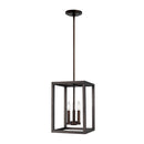 Generation Lighting - 5134503-710 - Three Light Hall / Foyer Pendant - Moffet Street - Bronze