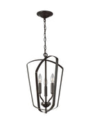 Generation Lighting - 5134903-710 - Three Light Hall / Foyer Pendant - Romee - Bronze